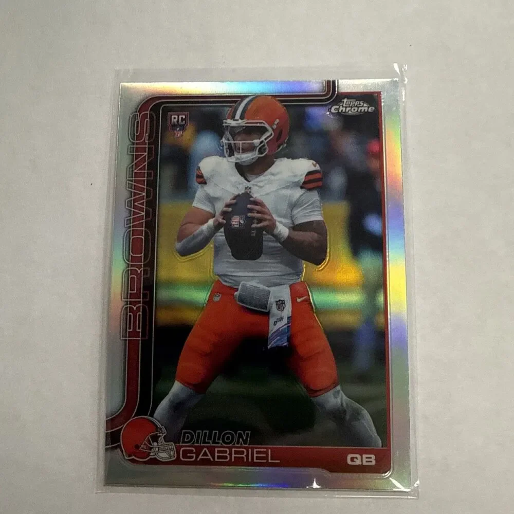 2025 Topps Chrome - Rookies Dillon Gabriel #317 Refractor (RC)